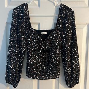 AF polka dot top top